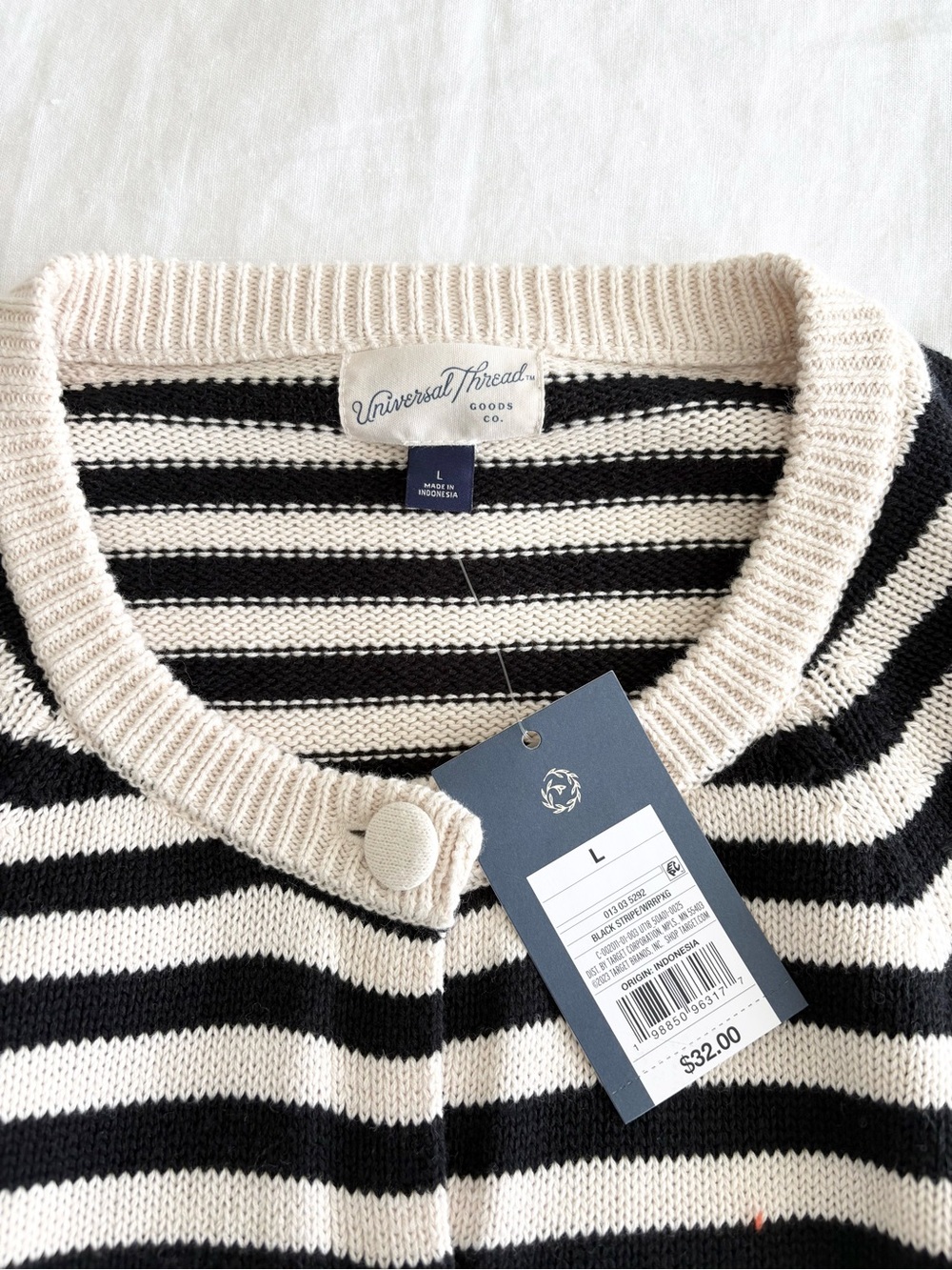 NWT Universal Thread Stripe Cardigan - Picture 3 of 4